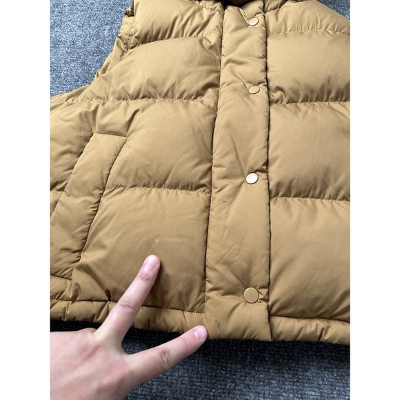 Womens Lululemon Wonder Puff 600 Fill Down Brown Cropped Vest, Size 4 - Picture 9 of 9